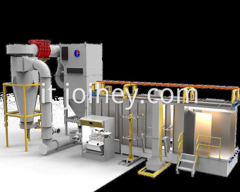 MDF powde spray booth system1 1